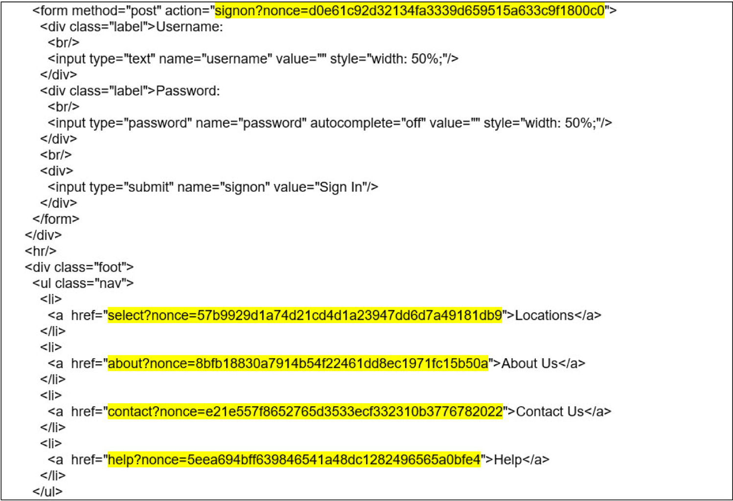 Multiple NONCE (one-time token) Value Tracking with Burp Extender