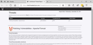 ThreatAdvisor Reporting