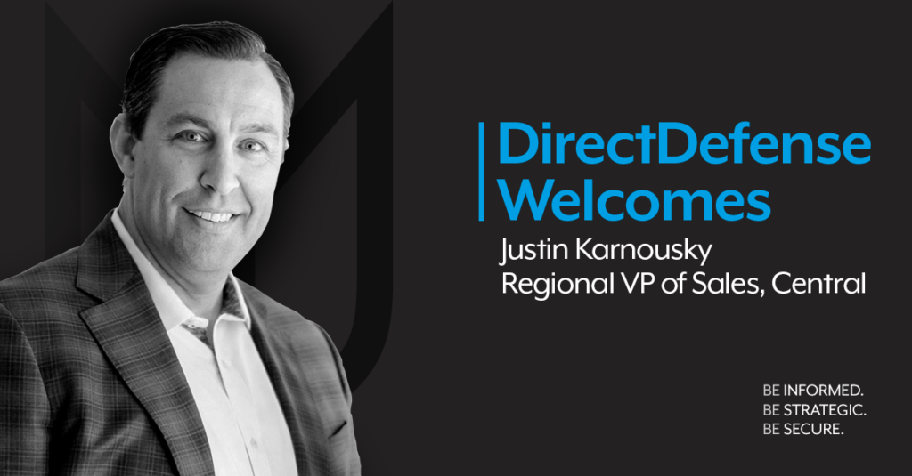 DirectDefense Names Justin Karnousky Regional Vice President of Sales for Central United States