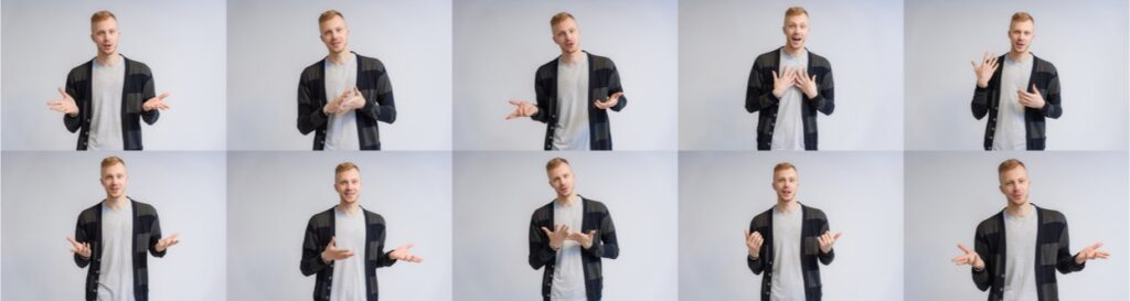 life-like AI model showing deepfake potential